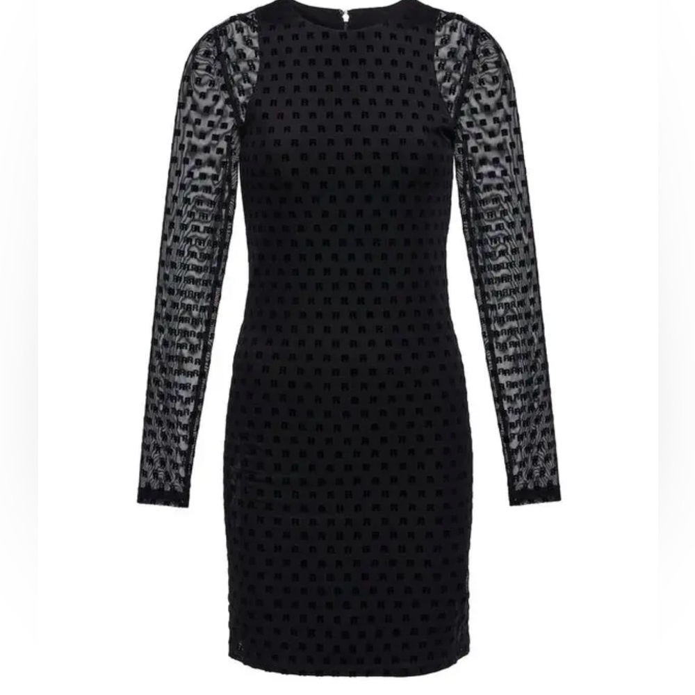 NWT RÓTATE Elegant Black‎ Polka Dot Dress It’s very pretty - Picture 2 of 9